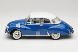 Auto Union 1000 S Coupe Mėlynas Baltas Revell 1:18 08909 Metalas - nuotrauka 3 iš 6