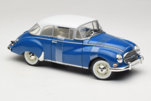 Auto Union 1000 S Coupe Mėlynas Baltas Revell 1:18 08909 Metalas - nuotrauka 4 iš 6