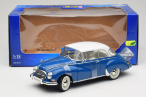Auto Union 1000 S Coupe Mėlynas Baltas Revell 1:18 08909 Metalas - nuotrauka 6 iš 6