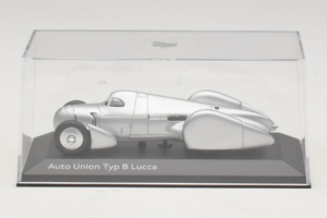 Auto Union Type B Lucca Silver Minichamps 1:43 5031300413 Metalas - nuotrauka 4 iš 5