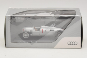 Auto Union Typ B #1 Sidabras Minichamps 1:43 5031300313 Metalas - nuotrauka 5 iš 5