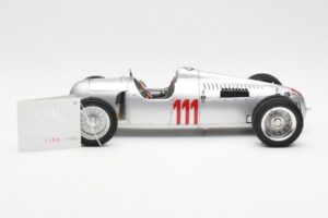 Auto Union Type C #111 H. Stuck Schauinsland Hillclimb Germany 1937 CMC 1:18 M-162 Metalas - nuotrauka 3 iš 6