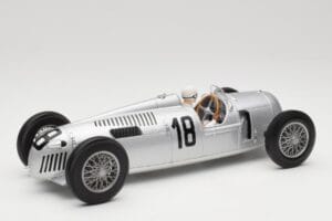 Auto Union Typ C #18 B. Rosemeyer Internationales Eifelrennen Nürburgring Winner 1936 Minichamps 1:18 155361018 Metalas - nuotrauka 2 iš 6