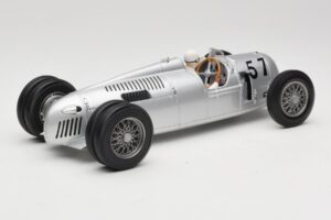 Auto Union Type C #57 H. Stuck Winner Shelsley Walsh Hill Climb 1936 Minichamps 1:18 155361057 Metalas - nuotrauka 2 iš 6