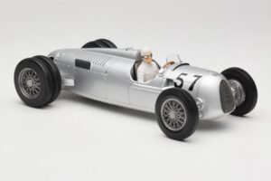 Auto Union Type C #57 H. Stuck Winner Shelsley Walsh Hill Climb 1936 Minichamps 1:18 155361057 Metalas - nuotrauka 4 iš 6