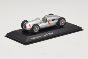 Auto Union Typ D #4 Sidabras Minichamps 1:43 5030900703 Metalas - nuotrauka 2 iš 4