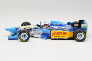 Benetton B195 Renault #1 M. Schumacher Benetton Formula French Grand Prix Winner 1995 Minichamps 1:18 100950001 Metalas - nuotrauka 3 iš 7