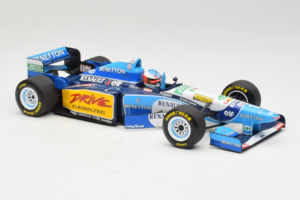 Benetton B195 Renault #1 M. Schumacher Benetton Formula French Grand Prix Winner 1995 Minichamps 1:18 100950001 Metalas - nuotrauka 4 iš 7