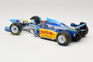Benetton B195 Renault #1 M. Schumacher Benetton Formula French Grand Prix Winner 1995 Minichamps 1:18 100950001 Metalas - nuotrauka 5 iš 7
