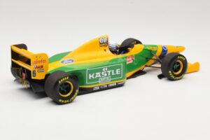 Benetton Ford B193B #5 R. Patrese 3rd Place British GP 1993 Minichamps 1:18 110930906 Metalas - nuotrauka 2 iš 6