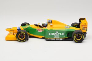 Benetton Ford B193B #5 R. Patrese 3rd Place British GP 1993 Minichamps 1:18 110930906 Metalas - nuotrauka 3 iš 6
