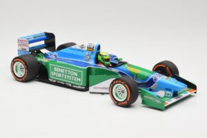 Benetton Ford B194 #5 M. Schumacher Demonstration Run Belgian GP 2017 Minichamps 1:18 510941705 Metalas - nuotrauka 4 iš 6