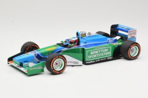 Benetton Ford B194 #5 M. Schumacher Demonstration Run Belgian GP 2017 Minichamps 1:18 510941705 Metalas