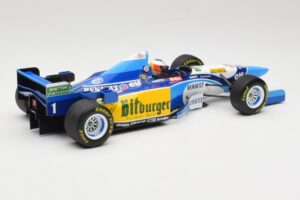 Benetton Renault B195 #1 M. Schumacher Winner Belgian GP 1995 Minichamps 1:18 510952901 Metalas - nuotrauka 2 iš 6