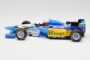 Benetton Renault B195 #1 M. Schumacher Winner Belgian GP 1995 Minichamps 1:18 510952901 Metalas - nuotrauka 3 iš 6