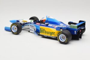 Benetton Renault B195 #1 M. Schumacher Winner Belgian GP 1995 Minichamps 1:18 510952901 Metalas - nuotrauka 5 iš 6