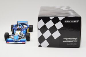 Benetton Renault B195 #1 M. Schumacher Winner Belgian GP 1995 Minichamps 1:18 510952901 Metalas - nuotrauka 6 iš 6