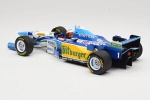Benetton Renault B195 #1 M. Schumacher Winner German GP 1995 Minichamps 1:18 510952701 Metalas - nuotrauka 5 iš 6