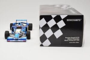 Benetton Renault B195 #1 M. Schumacher Winner German GP 1995 Minichamps 1:18 510952701 Metalas - nuotrauka 6 iš 6