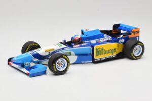 Benetton Renault B195 #1 M. Schumacher Winner Monaco GP 1995 Minichamps 1:18 510952301 Metalas
