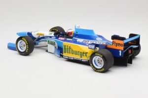 Benetton Renault B195 #1 M. Schumacher Winner Monaco GP 1995 Minichamps 1:18 510952301 Metalas - nuotrauka 5 iš 6