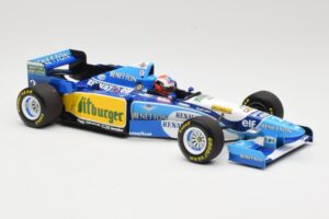 Benetton Renault B195 #2 J. Herbert Winner British GP 1995 Minichamps 1:18 110950802 Metalas - nuotrauka 4 iš 6