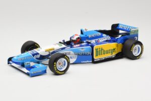 Benetton Renault B195 #2 J. Herbert Winner British GP 1995 Minichamps 1:18 110950802 Metalas