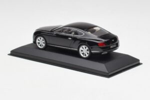 Bentley Continental GT Beluga Juodas Minichamps 1:43 436139980 Metalas - nuotrauka 3 iš 4