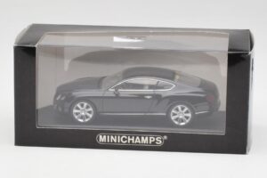 Bentley Continental GT Beluga Juodas Minichamps 1:43 436139980 Metalas - nuotrauka 4 iš 4