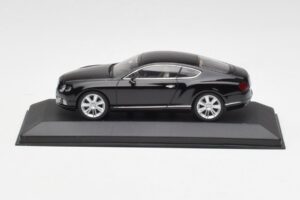 Bentley Continental GT Beluga Juodas Minichamps 1:43 436139980 Metalas