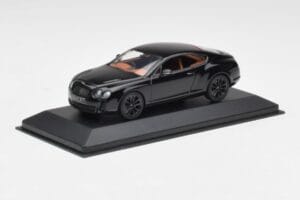Bentley Continental GT Juodas Su Juodais Ratais Minichamps 1:43 BENTLEY002 Metalas - nuotrauka 2 iš 4