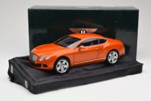 Bentley Continental GT Orange Metallic Minichamps 1:18 100139921 Metalas - nuotrauka 8 iš 8