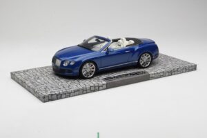 Bentley Continental GT Speed Kabrioletas Mėlynas Minichamps 1:18 107139331 Metalas