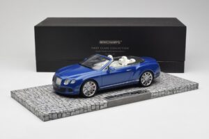 Bentley Continental GT Speed Kabrioletas Mėlynas Minichamps 1:18 107139331 Metalas - nuotrauka 6 iš 6