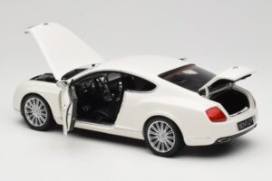 Bentley Continental GT Baltas Minichamps 1:18 100139621 Metalas - nuotrauka 5 iš 8