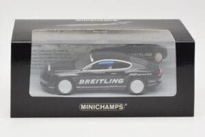Bentley Continental GT World Record Car on Ice Juodas Minichamps 1:43 436139026-O Metalas - nuotrauka 4 iš 4