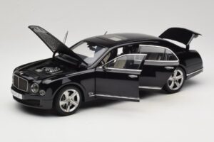 Bentley Mulsanne Speed Onyx Black Kyosho 1:18 08910NX Metalas - nuotrauka 2 iš 8