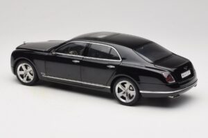 Bentley Mulsanne Speed Onyx Black Kyosho 1:18 08910NX Metalas - nuotrauka 7 iš 8