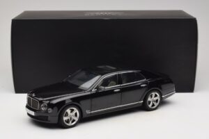 Bentley Mulsanne Speed Onyx Black Kyosho 1:18 08910NX Metalas - nuotrauka 8 iš 8