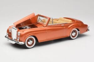 Bentley Type S2 Mulliner Kabrioletas Tudor Oranžinis Metalinis Solido 1:18 8007 Metalas - nuotrauka 2 iš 8