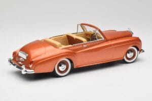 Bentley Type S2 Mulliner Kabrioletas Tudor Oranžinis Metalinis Solido 1:18 8007 Metalas - nuotrauka 3 iš 8
