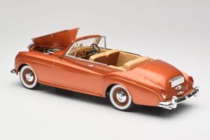 Bentley Type S2 Mulliner Kabrioletas Tudor Oranžinis Metalinis Solido 1:18 8007 Metalas - nuotrauka 5 iš 8