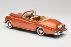 Bentley Type S2 Mulliner Kabrioletas Tudor Oranžinis Metalinis Solido 1:18 8007 Metalas - nuotrauka 7 iš 8