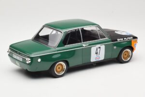 BMW 1600-2 BMW Alpina #47 P. Meyer Internationales ADAC Eifelrennen Nurburgring 1971 Minichamps 1:18 155712647 Metalas - nuotrauka 2 iš 6