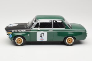 BMW 1600-2 BMW Alpina #47 P. Meyer Internationales ADAC Eifelrennen Nurburgring 1971 Minichamps 1:18 155712647 Metalas - nuotrauka 3 iš 6