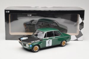 BMW 1600-2 BMW Alpina #47 P. Meyer Internationales ADAC Eifelrennen Nurburgring 1971 Minichamps 1:18 155712647 Metalas - nuotrauka 6 iš 6