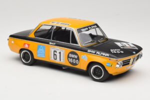 BMW 1600-2 BMW Alpina #61 R. Herzog / N. Lauda DNF 6 Hours Nurburgring 1970 Minichamps 1:18 155702661 Metalas - nuotrauka 4 iš 6