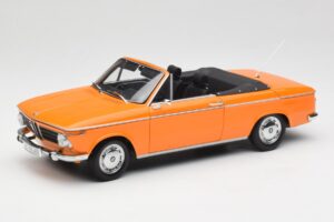 BMW 1600 Kabrioletas Oranžinis Minichamps 1:18 100021030-O Metalas