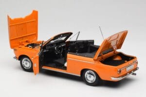 BMW 1600 Kabrioletas Oranžinis Minichamps 1:18 100021030-O Metalas - nuotrauka 5 iš 8
