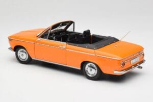 BMW 1600 Kabrioletas Oranžinis Minichamps 1:18 100021030-O Metalas - nuotrauka 7 iš 8